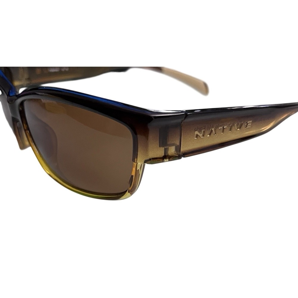 Native Toolah Pale Ale Fade Polarized Sunglasses Summer Beach Vacation Fashion